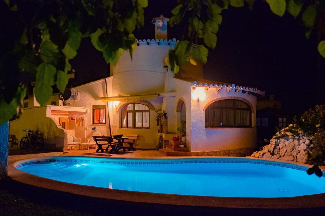 Villa Riu Altaret Denia Bagian luar foto